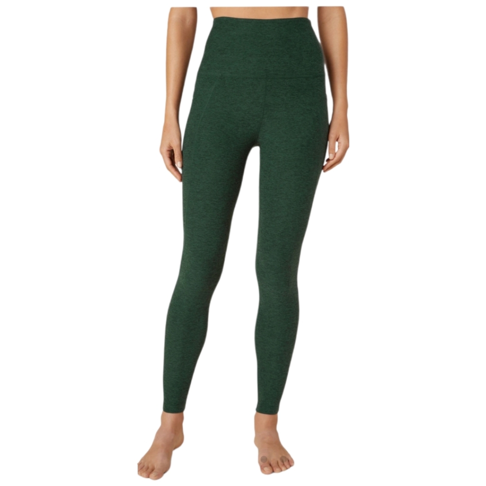 Beyond Yoga Forest Green High-Rise Pocket Leggings - Picture 5 of 13